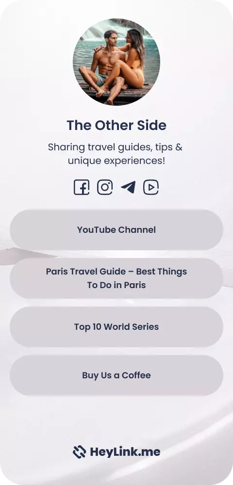 HeyLink.me Template Screenshot